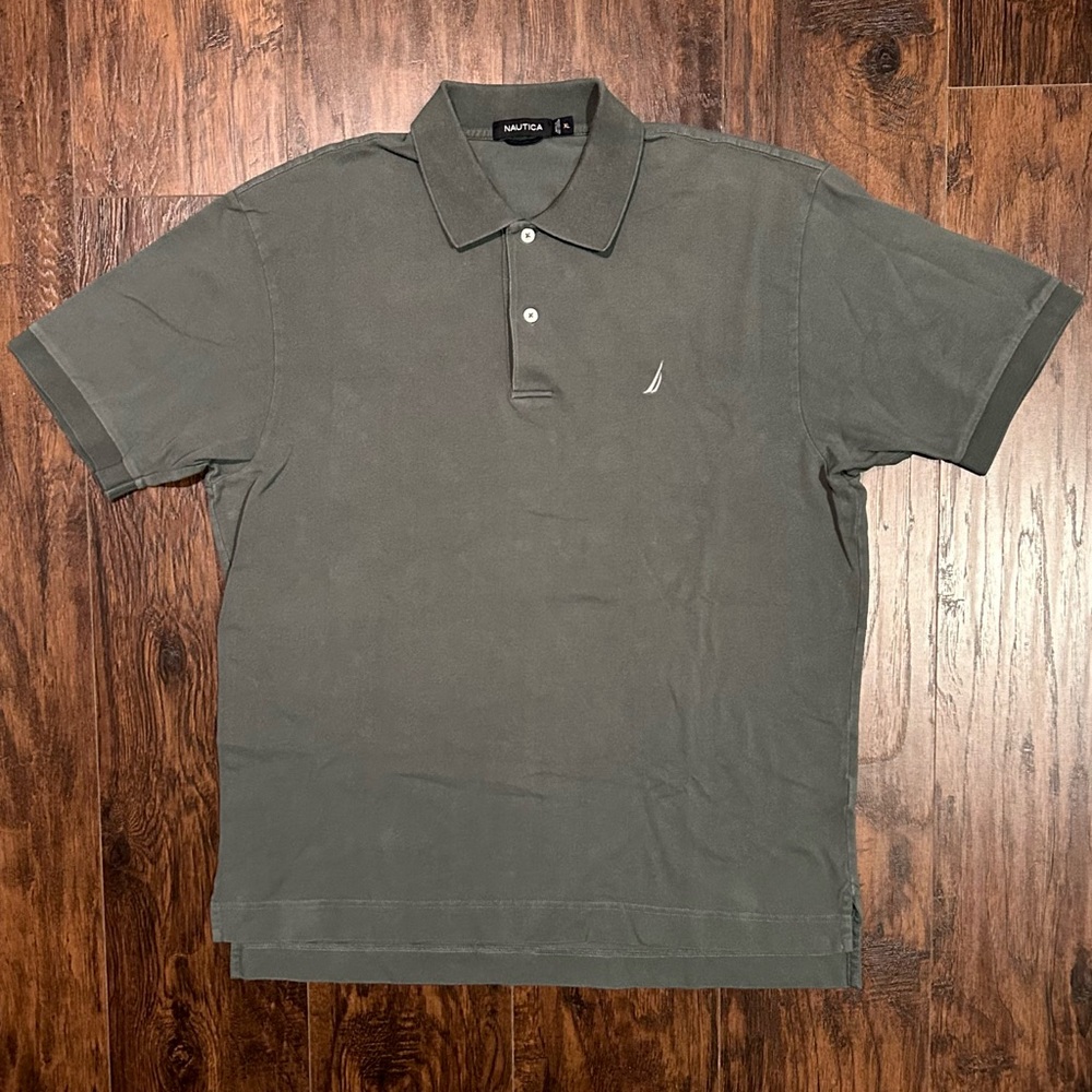 Nautica Polo Shirt Faded Green